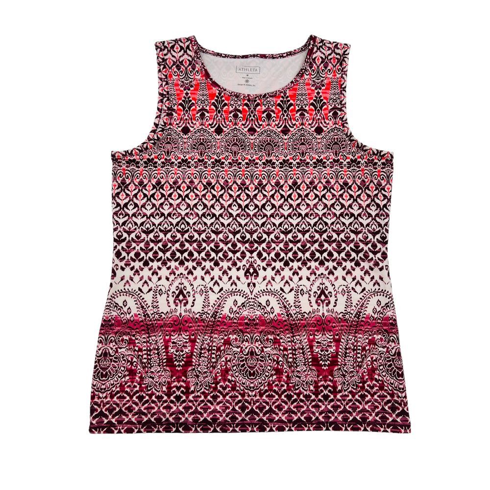 Athleta Women's Tank Top Lightweight Size Medium Scoop Neck Sleeveless